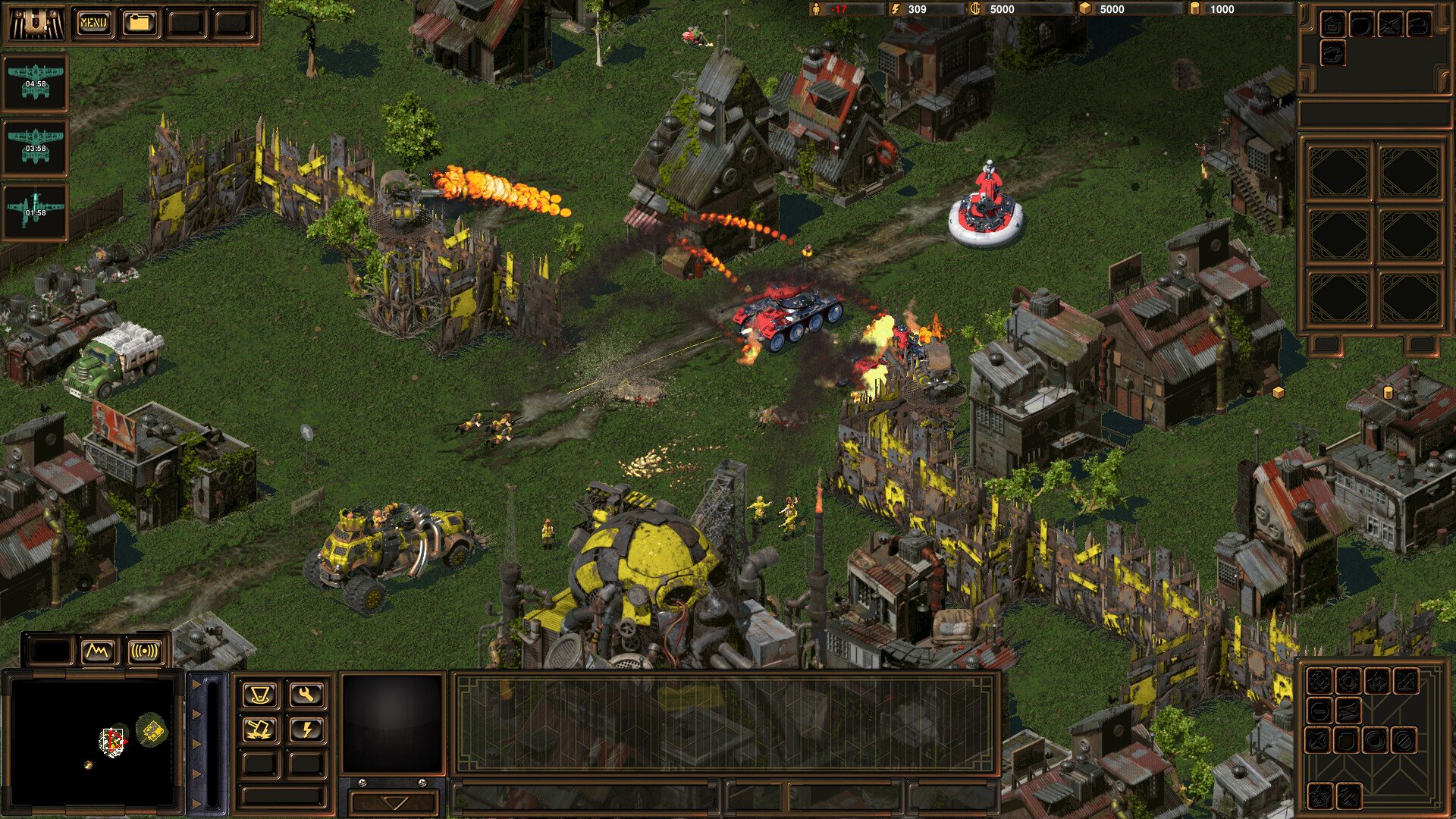 D.O.R.F. Real-Time Strategy Conflict
